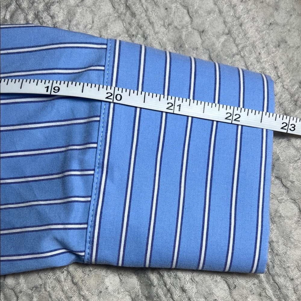 Abercrombie & Fitch women’s Light Blue Striped mini dress size SP - Picture 8 of 9
